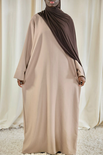 Abaya Zahra Taupe